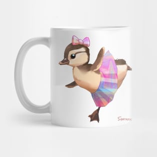 Ballet Dancer Duckling Mug